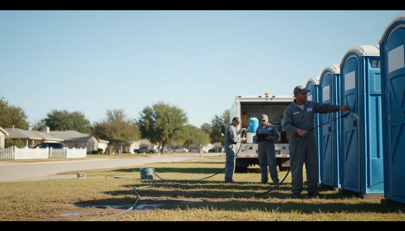Long-Term Portable Toilet Rental in Perkins, GA near me